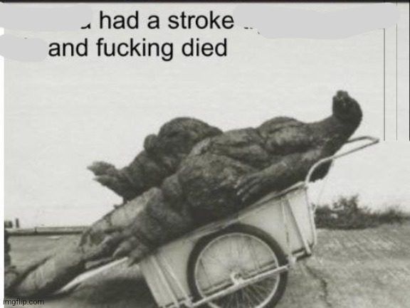 Godzilla | image tagged in godzilla | made w/ Imgflip meme maker