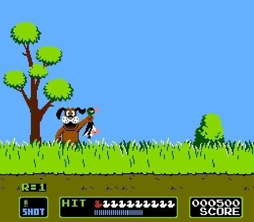 High Quality Duck hunt dog Blank Meme Template