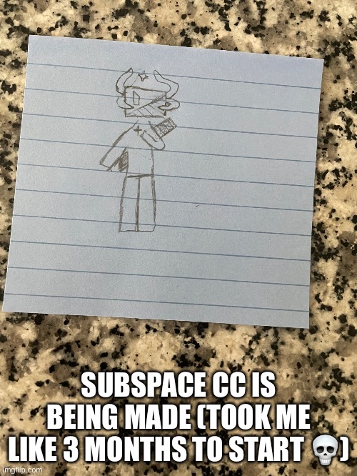 SUBSPACE CC IS BEING MADE (TOOK ME LIKE 3 MONTHS TO START 💀) | made w/ Imgflip meme maker