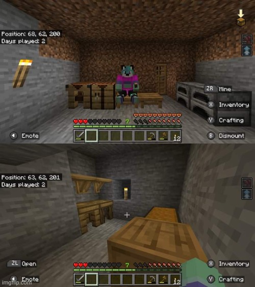 ModCraft | image tagged in minecraft,gaming,video games,nintendo switch,screenshots,addon | made w/ Imgflip meme maker