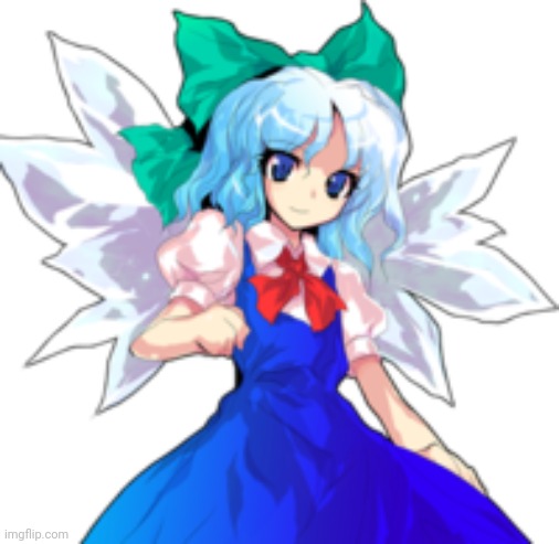 Cirno | image tagged in cirno | made w/ Imgflip meme maker