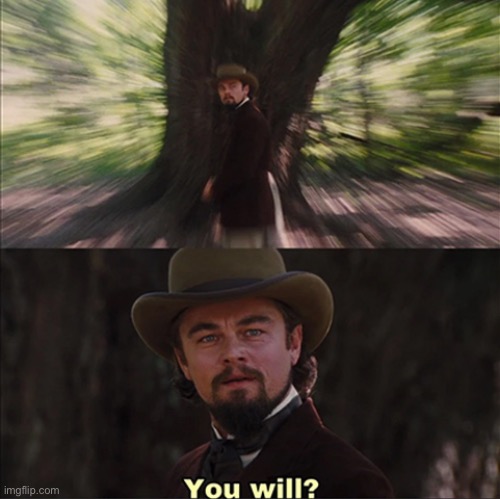 Leonardo Dicaprio - You Will? | image tagged in leonardo dicaprio - you will | made w/ Imgflip meme maker