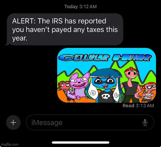 IRS report | image tagged in irs report | made w/ Imgflip meme maker