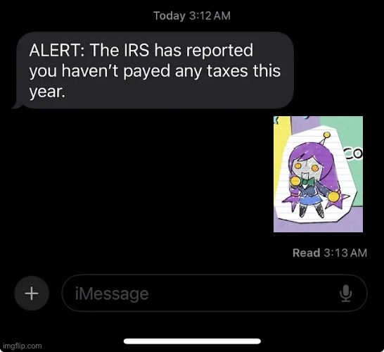 WHO THE HELL MADE THIS A TEMP | image tagged in irs report | made w/ Imgflip meme maker