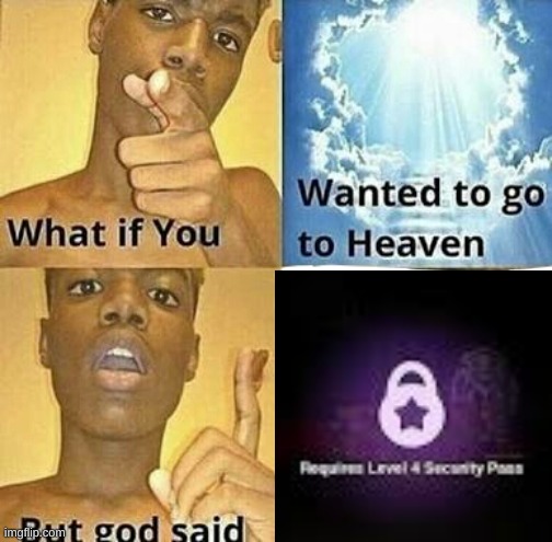 What if you wanted to go to Heaven | image tagged in what if you wanted to go to heaven | made w/ Imgflip meme maker