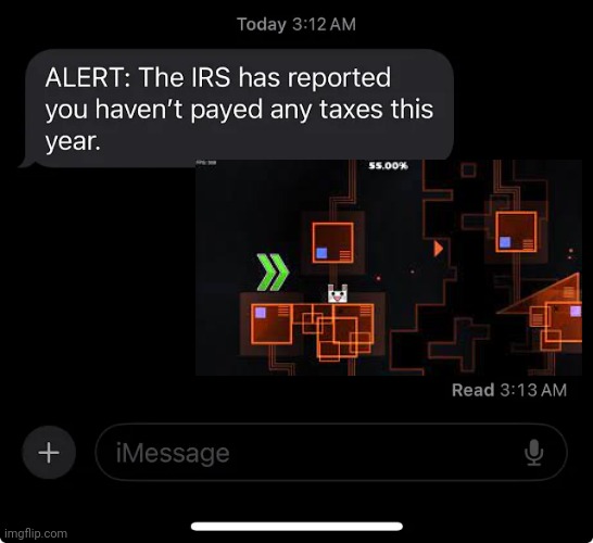 IRS report | image tagged in irs report | made w/ Imgflip meme maker