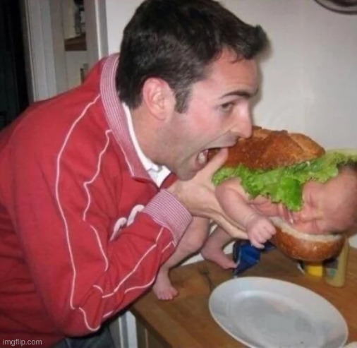 baby sandwich | image tagged in baby sandwich | made w/ Imgflip meme maker