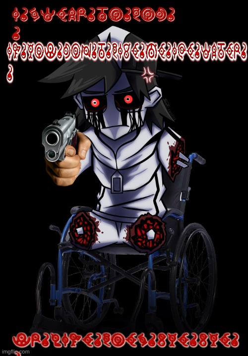 ice water 4 | image tagged in wheelchair gold | made w/ Imgflip meme maker