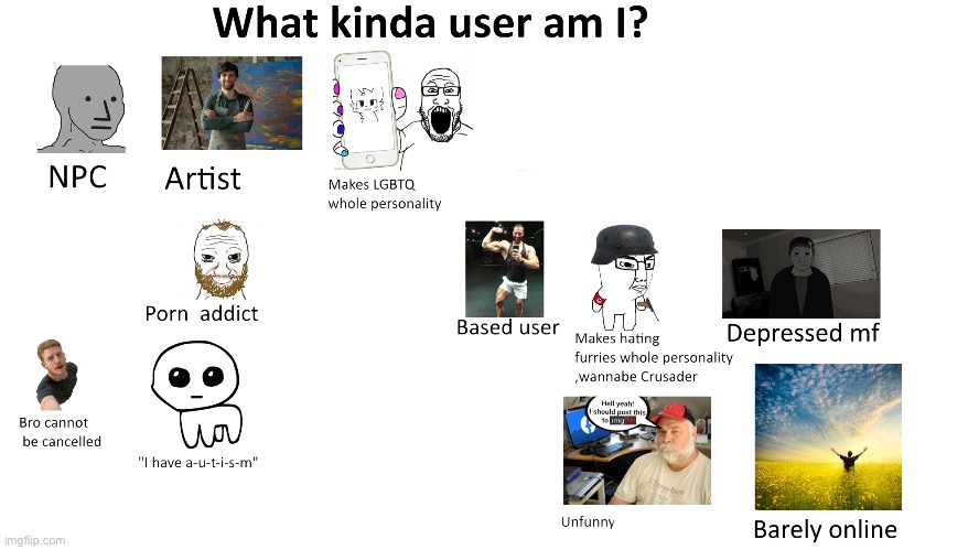 What kinda user am I? (By Neko) | image tagged in what kinda user am i by neko | made w/ Imgflip meme maker