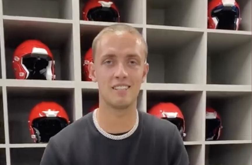 High Quality Carson Beck meme Blank Meme Template