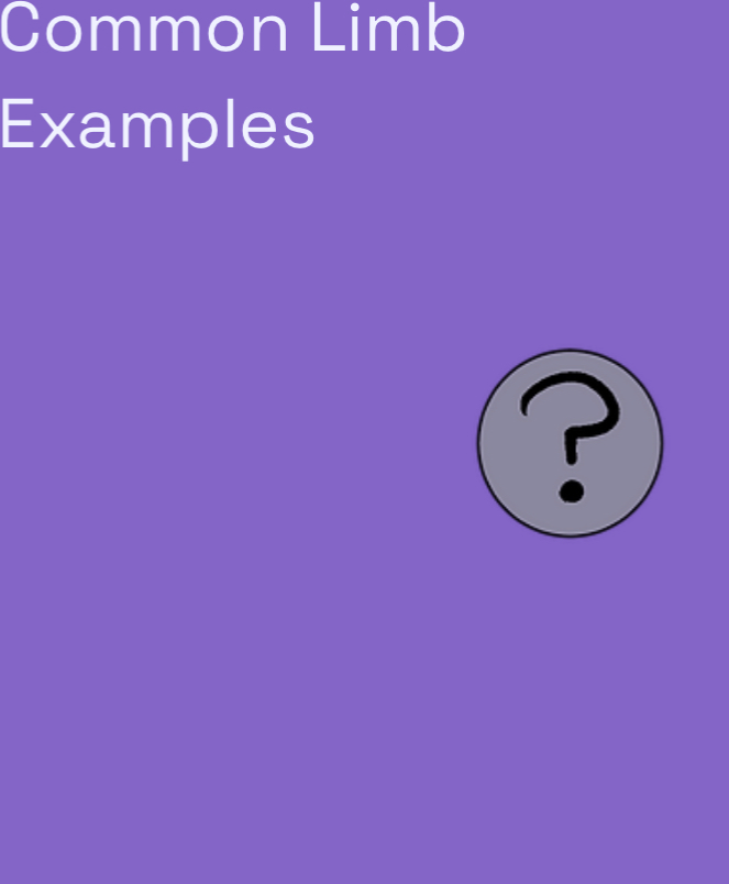 Common Limb Examples Blank Template - Imgflip