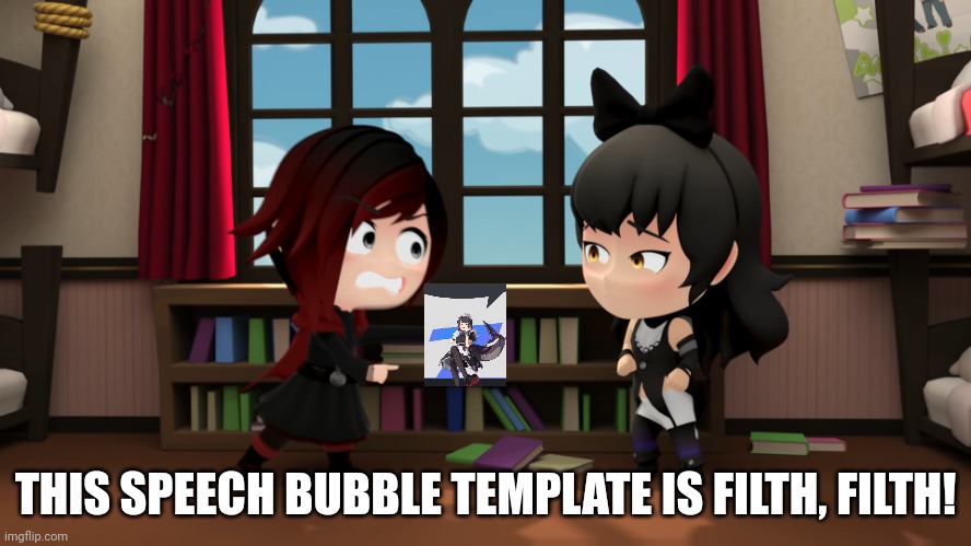 this is filth filth | THIS SPEECH BUBBLE TEMPLATE IS FILTH, FILTH! | image tagged in this is filth filth | made w/ Imgflip meme maker