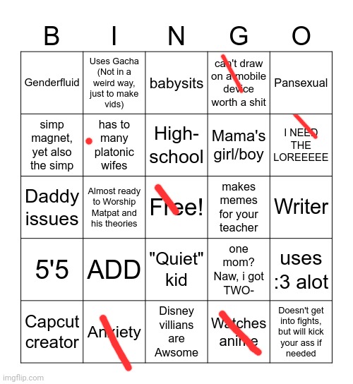 Alicia_Roo Bingo | image tagged in mrs sporko's bingo | made w/ Imgflip meme maker