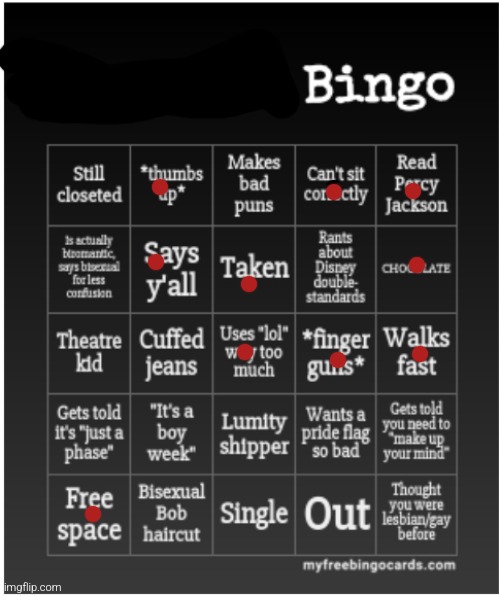 Bisexual Bingo | image tagged in bisexual bingo | made w/ Imgflip meme maker