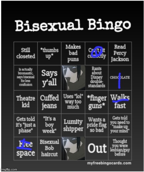 Bisexual Bingo | image tagged in bisexual bingo | made w/ Imgflip meme maker