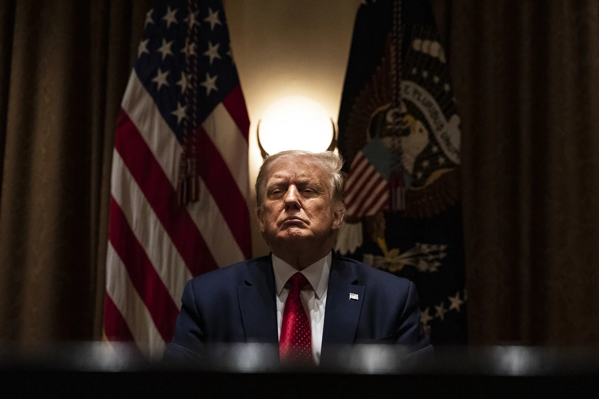 High Quality Trump the Devil Blank Meme Template