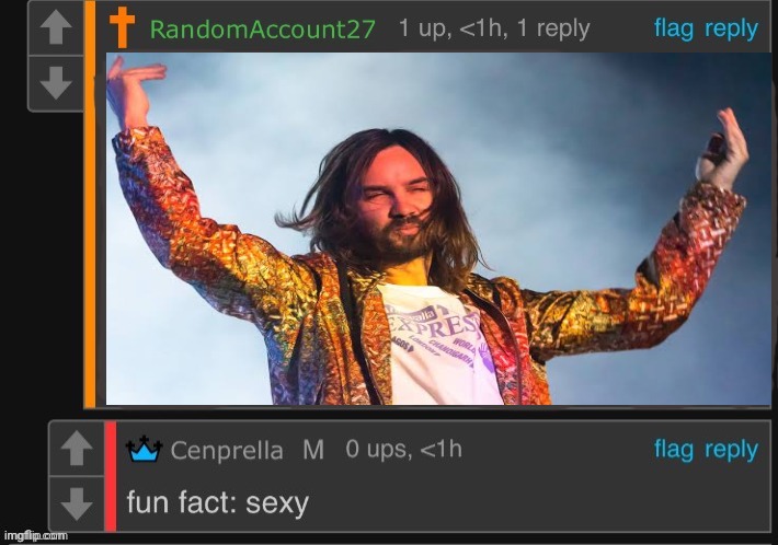 Jokes aside I actually think he's kinda cute | image tagged in fun fact sexy | made w/ Imgflip meme maker