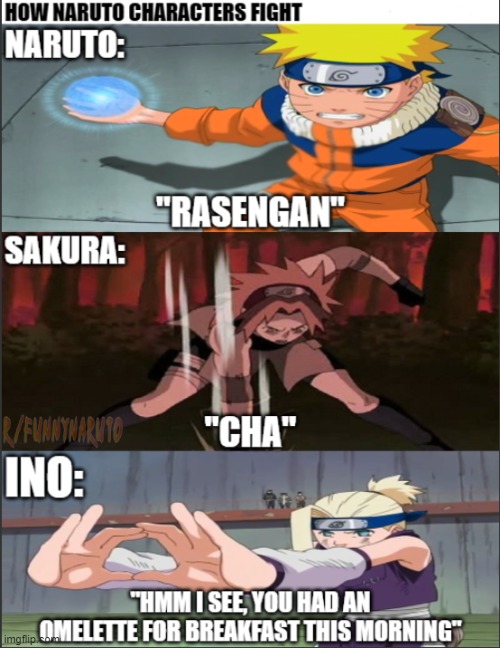 Ino at work | image tagged in naruto,ino | made w/ Imgflip meme maker