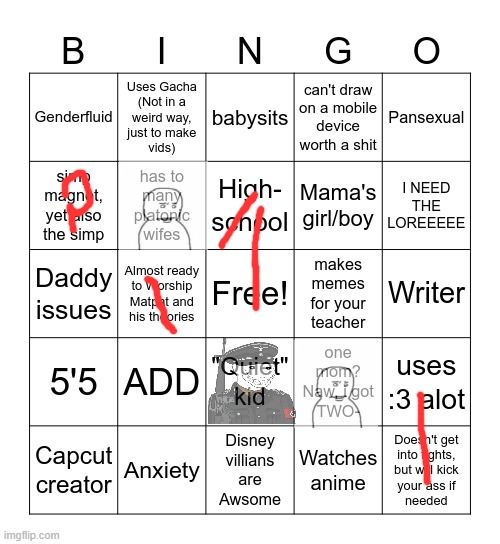 Alicia_Roo Bingo | image tagged in mrs sporko's bingo | made w/ Imgflip meme maker