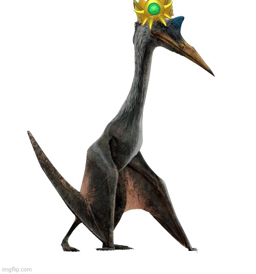 Fight the Quetzalcoatlus King in an RPG game like style... or not | image tagged in quetzalcoatlus | made w/ Imgflip meme maker