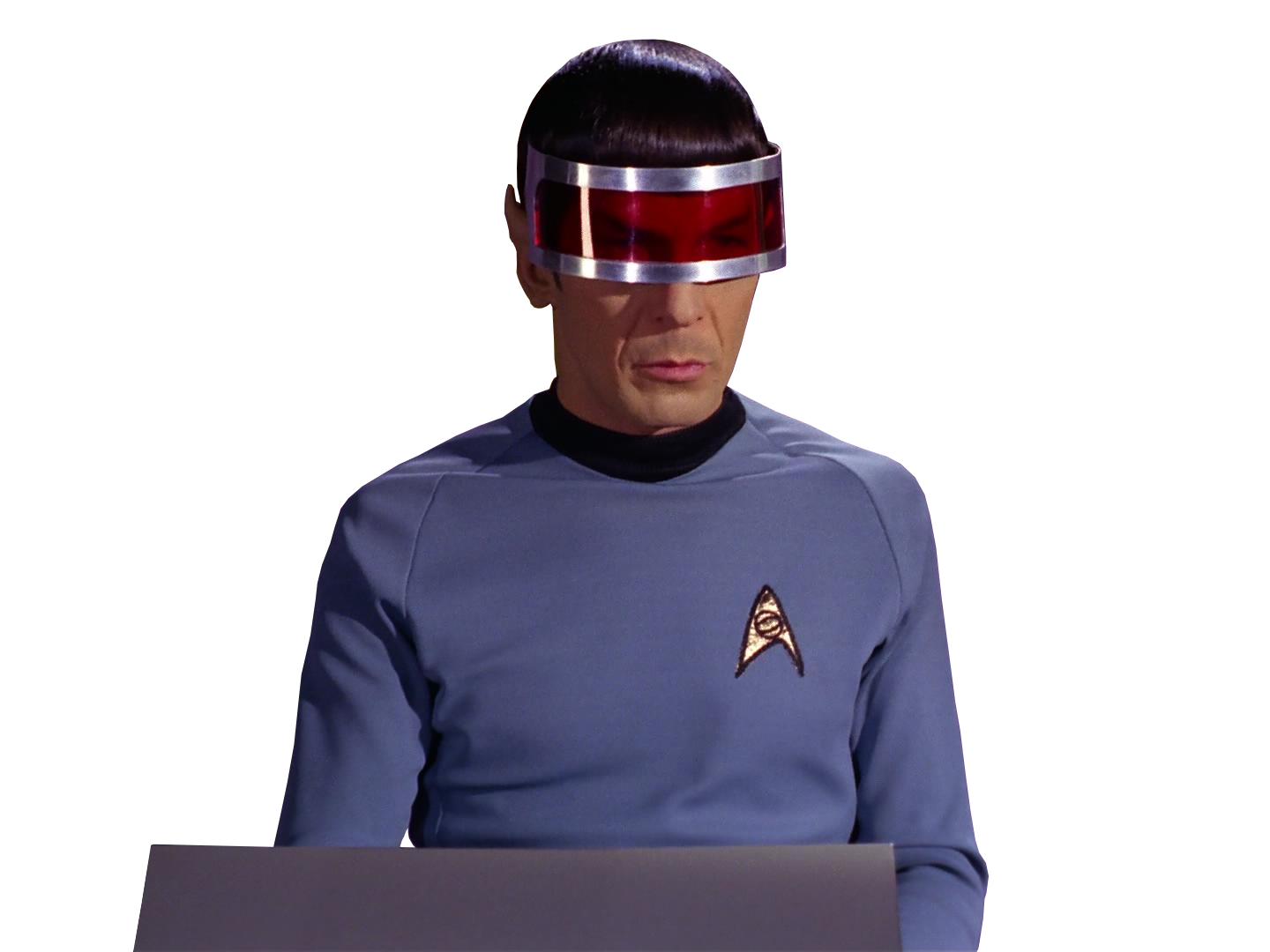 SPOCK -TRUTH IS BEAUTIFUL Blank Meme Template