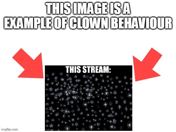 They were talking about the Anti-Skibidi-Haters stream | image tagged in this image is a example of clown behaviour | made w/ Imgflip meme maker