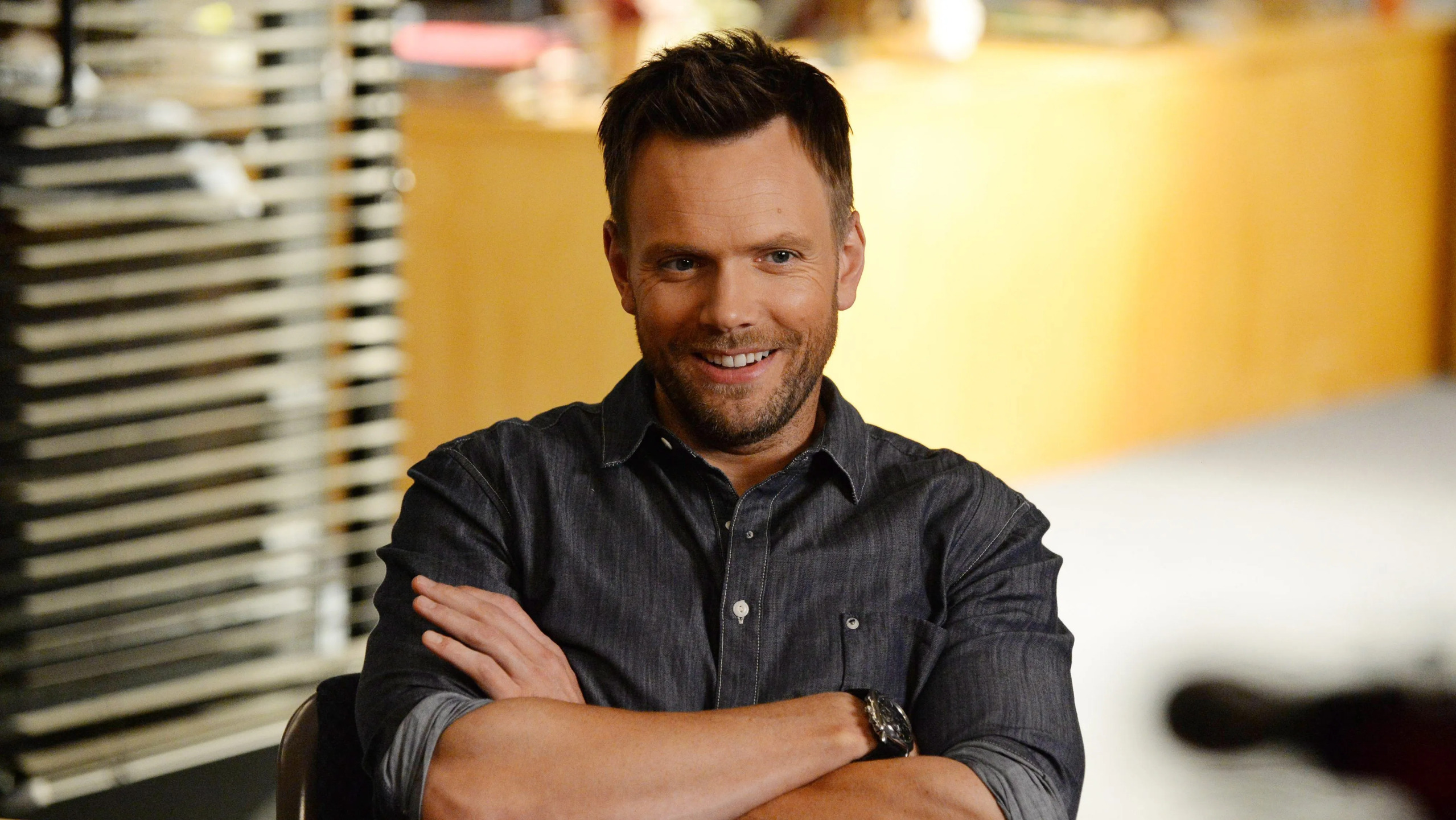 High Quality Joel mchale Blank Meme Template