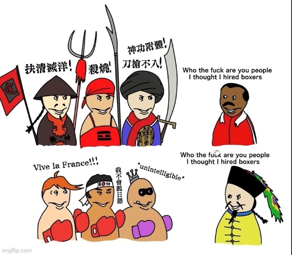 image tagged in history,china,punch out | made w/ Imgflip meme maker