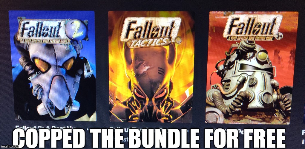 COPPED THE BUNDLE FOR FREE | made w/ Imgflip meme maker