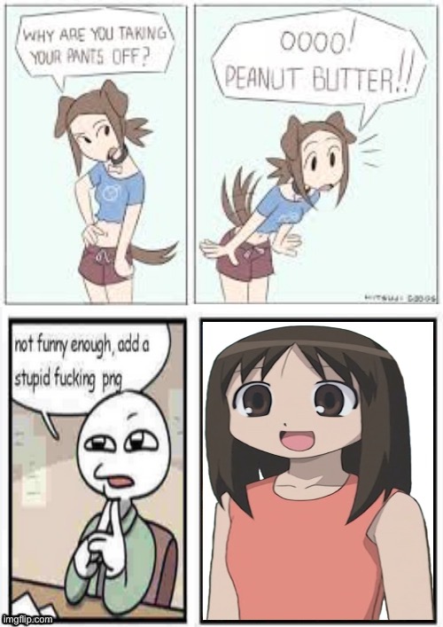 We should add Osaka to the MSMG flag, the embodiment of autism | image tagged in oooo peanut butter stupid fucking png | made w/ Imgflip meme maker