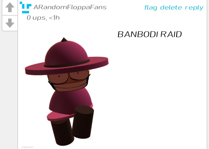 BANBODI RAID Blank Meme Template