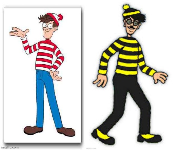 Mario and Wario basically | image tagged in waldo,where's waldo,mario,wario | made w/ Imgflip meme maker