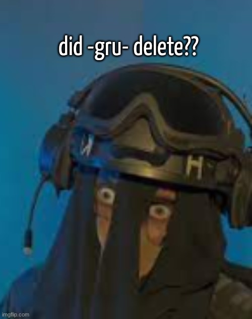SAK hold the fuck up | did -gru- delete?? | image tagged in sak hold the fuck up | made w/ Imgflip meme maker