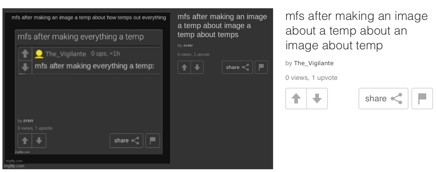 mfs after making an image about a temp about an image abou temp2 Blank Meme Template