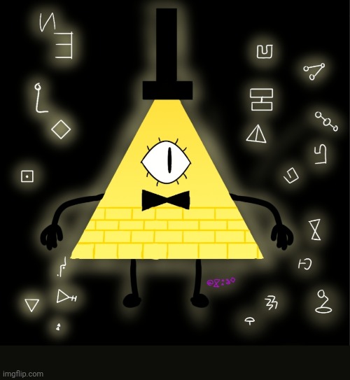 I don't post here often but I'm gonna do an art dump rq :3 | image tagged in bill cipher | made w/ Imgflip meme maker