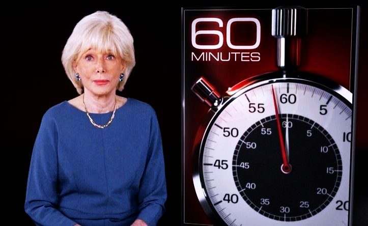 Lesley Stahl in 60 minutes Blank Meme Template