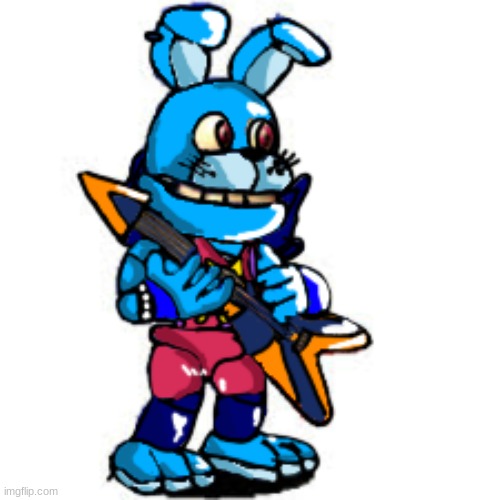 FNaF World Glamrock Bonnie | made w/ Imgflip meme maker