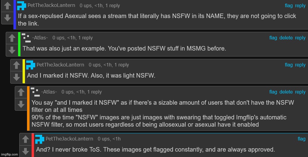 The ToS has tons of loopholes and hasn’t been updated in forever. That’s a shoddy argument. | made w/ Imgflip meme maker