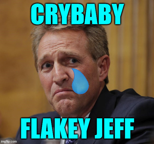 Flakey Jeff | CRYBABY FLAKEY JEFF | image tagged in flakey jeff | made w/ Imgflip meme maker