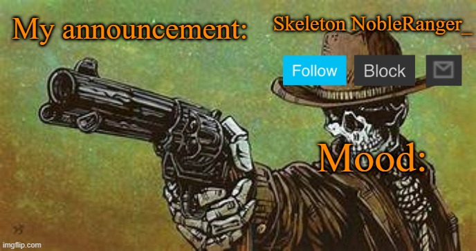 October NobleRanger_ announcement temp | image tagged in october nobleranger_ announcement temp | made w/ Imgflip meme maker