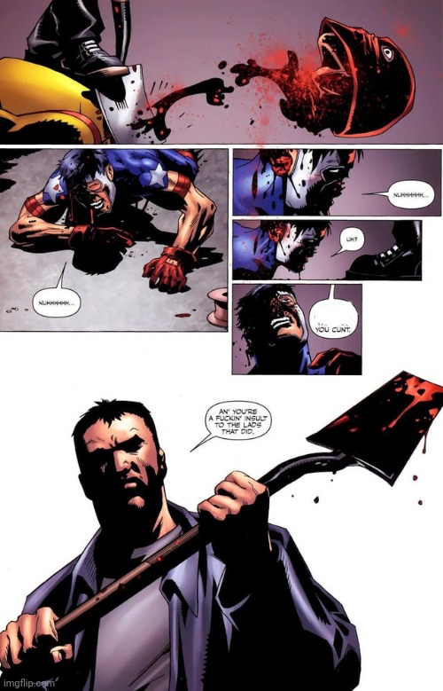 Billy Butcher Kills Soldier Boy Blank Meme Template