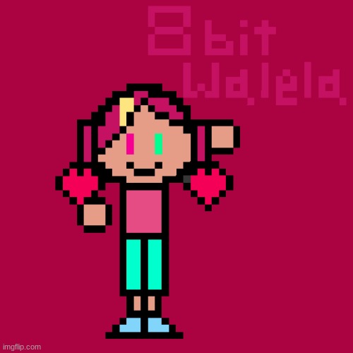 8-bit Walela (loony_sage's character) (request a character of yours!) | image tagged in ocs | made w/ Imgflip meme maker