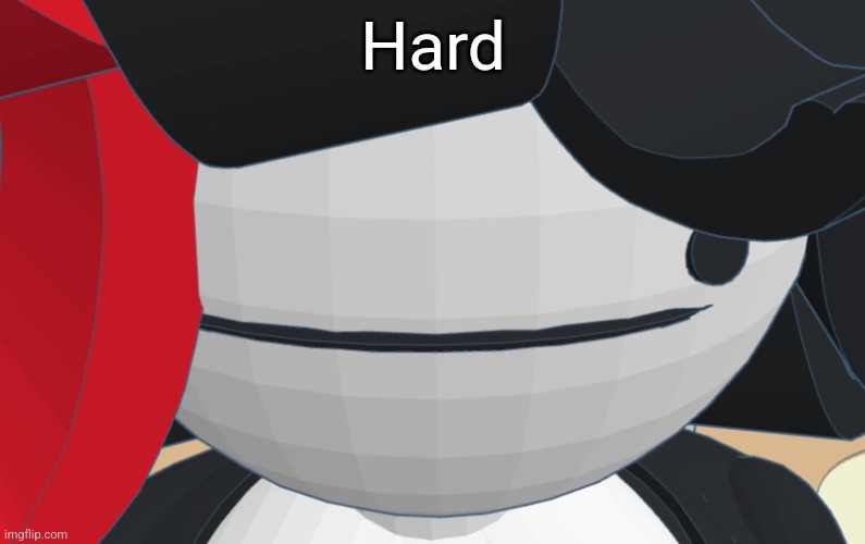 Claire stare | Hard | image tagged in claire stare | made w/ Imgflip meme maker