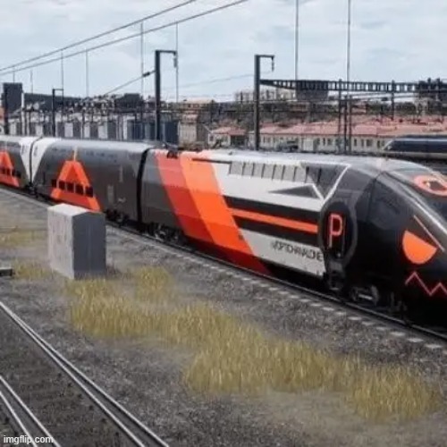 Prototrain | image tagged in not art | made w/ Imgflip meme maker