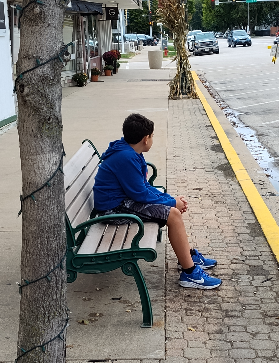 High Quality Waiting kid 2 Blank Meme Template