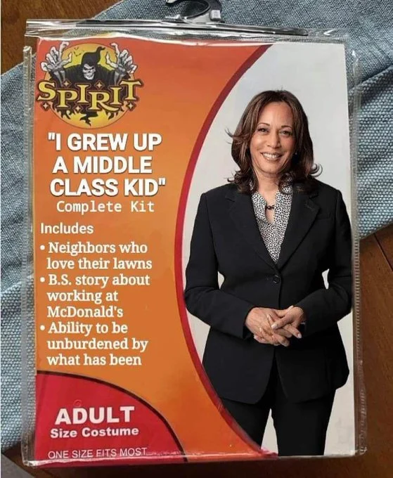 High Quality Middle class kid Kamala Blank Meme Template