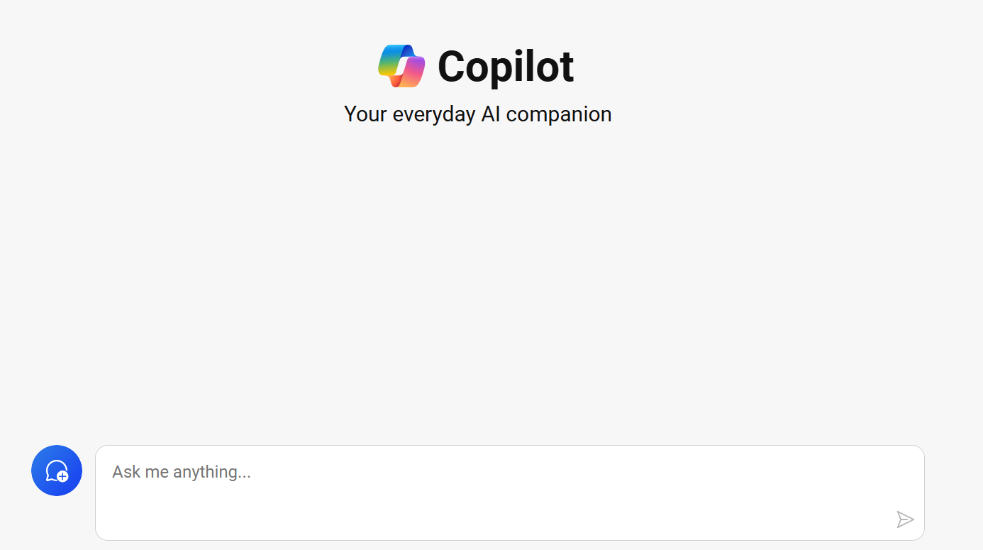 Empty Copilot Blank Meme Template