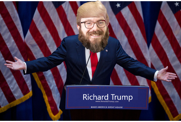 Richard Trump Blank Meme Template