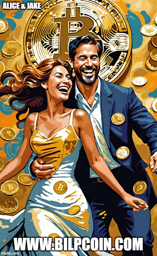 ALICE & JAKE; WWW.BILPCOIN.COM | made w/ Imgflip meme maker