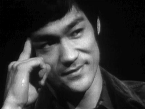 Bruce Lee think Blank Meme Template